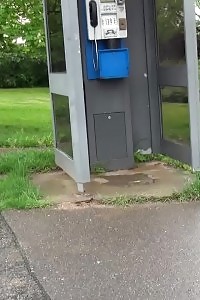 Hot Light-haired Pulls Down Her Jeans And Pees