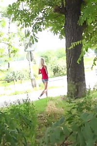 Debora Needs To Relieve Her Pee Desperation