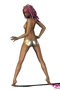 A Heartwarming 3d Babe In Her Appealing Panties