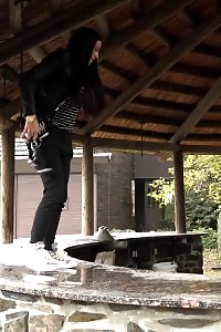 Counter Top Outdoor Peeing For Inviting Eurobabe